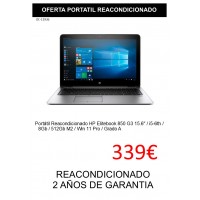 PORTATIL HP ELITEBOOK 850 G3 REACONDICIONADO